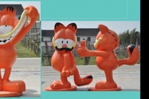 加菲猫摆件专业市场